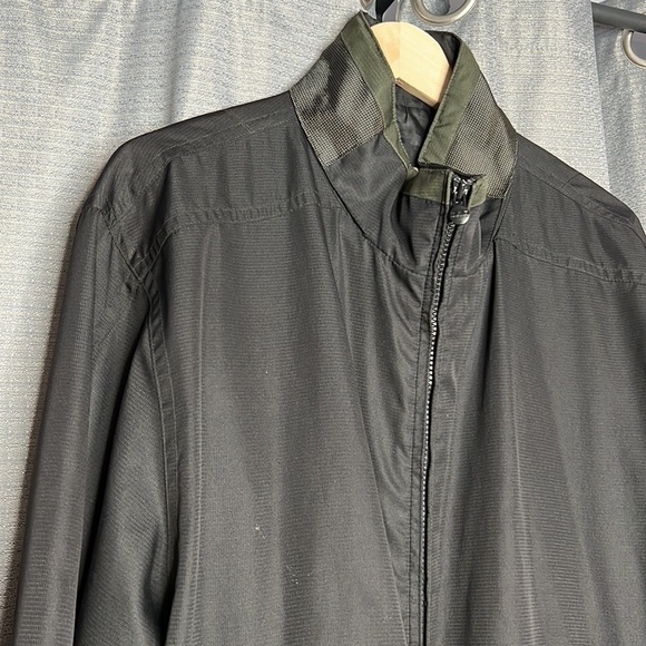 RFT RAINFOREST BLACK RAIN JACKET WITH ZIPPER FRONT - Picture 3 of 11
